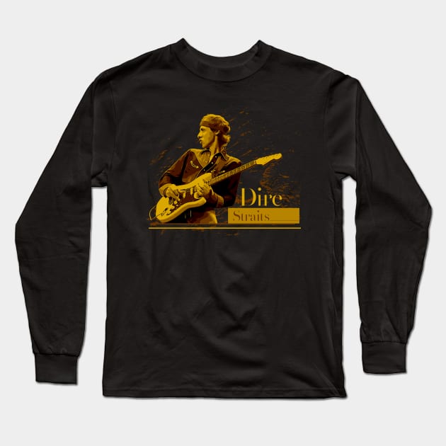 Dire Straits Long Sleeve T-Shirt by Nana On Here